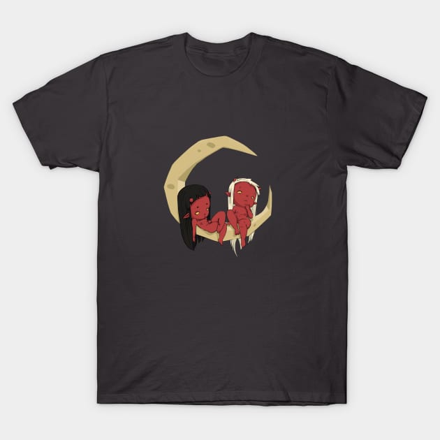 Moonchilds T-Shirt by SevenTeenArt